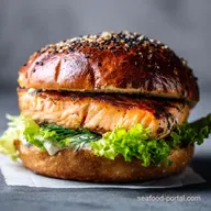 Speedy Salmon burger recipe Ready in 20 Minutes