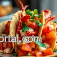 Spicy Langostino Lobster Tacos with Citrus Salsa - A Summer Must-Try!
