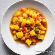 Pin on Eats Spicy Mango Salsa Mango Madness
