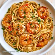 Creamy Spicy Parmesan Shrimp Pasta