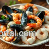 Easy & Juicy Steam Seafood Medley with Creamy Flavor: My Family Favorite