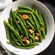 StirFried green beans and pork Quick GingerGarlic Recipe