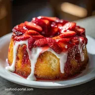 Strawberry Poke Cake Recipe in 50 Minutes