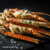 Succulent Snow Crab Legs Easy GarlicHerb Butter Recipe