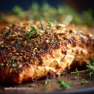 Salmon Seasoning: Sweet Smoky Dry Rub for Crispy Pan-Seared Fish