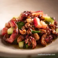 SunKissed The Most Amazing Octopus Salad Mediterranean Delight