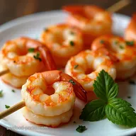 Sunshine Shrimp Skewers Healthy Grilled Shrimp Kabobs Recipe