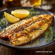 Swai Fish Meal with Lemon for 4 Servings