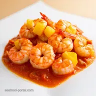 Sweet Chili Pineapple Shrimp Taste of Paradise