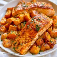 Sweet Potato Salmon for 4 Servings