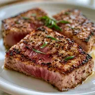 Tarragon Grilled Tuna Steaks for 4