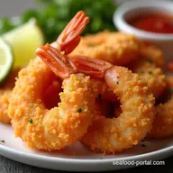 Best Air Fryer Breaded Shrimp Crispy Panko Crunch My Chip Shop Secret