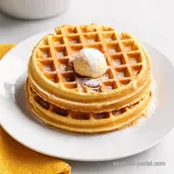 The Best Crispy Fluffy Waffles Das beste WaffelteigGrundrezept