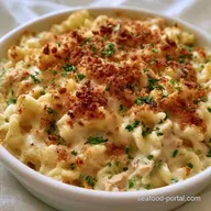 Tuna Casserole Without Canned Soup: Creamy and Baked