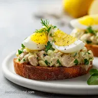 Tuna Egg Salad in 20 Minutes: Creamy and Velvety