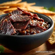 Ultimate Steakhouse Beef Jerky Dip Recipe Hearty Smoky Easy