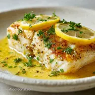 White Fish Recipe with Lemon in 17 Minutes