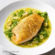 Zesty Lemon Garlic Tilapia with Green Ready in 30