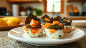 Baked Salmon Sushi Cups – Quick & Tasty Treat