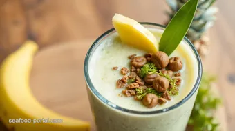 Blend Pineapple Sea Moss Smoothie Delight