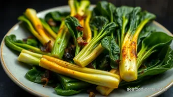 Easy Charred Bok Choy Recipe: My Favorite Grilled Delight recipe card