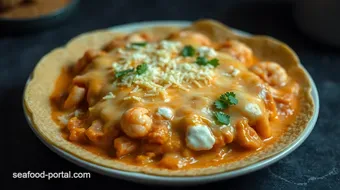 Delicious Creamy Seafood Enchiladas: A Family Favorite Recipe recipe card