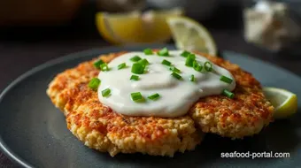 Easy & Crispy Shrimp Cakes Recipe with Zesty Lime Aioli recipe card