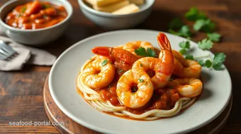 Sautéed Shrimp with Savory Cajun Sauce