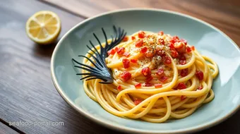 Delicious Creamy Sea Urchin Pasta in 20 Min recipe card