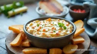 Baked Crab Dip with Creamy Cheese Flavor