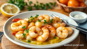 Sautéed Shrimp Scampi with Garlic Butter