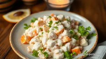 Easy Crab Salad with Creamy Dressing