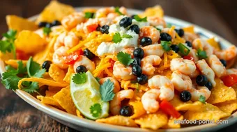 Easy Seafood Nachos: 5 Delicious Variations to Try Tonight! recipe card