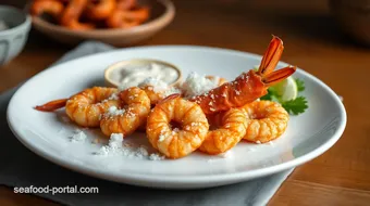 Fried Shrimp with Coconut Crunch