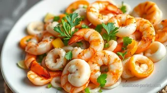 Grilled Shrimp Seafood Salad: Amazing Zest