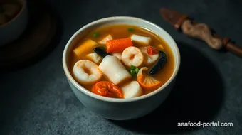 My Grandmother's Korean Seafood Soup: Ultimate Comfort in a Bowl recipe card