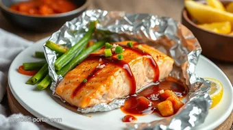 Grill Teriyaki Salmon Foil Packets Fast