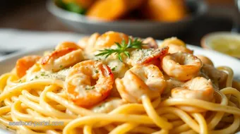 Seafood Alfredo Olive Garden: The Ultimate Creamy Pasta Delight! recipe card