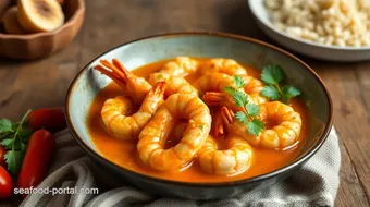 Cook Spicy Prawns in Creamy Coconut Sauce