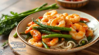 Stir-Fried Shrimp with Asparagus Delight