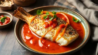 Pan-Seared Seabass with Sweet Chilli Sauce