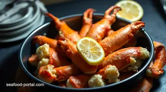 Easy Zesty Oven Roasted Crab Legs: A Coastal Delight recipe card