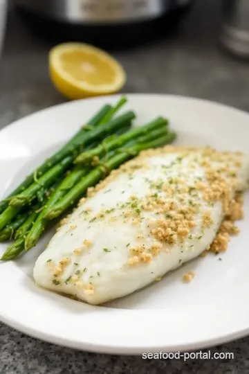 Air Fryer Herb-Crusted Sea Bass steps