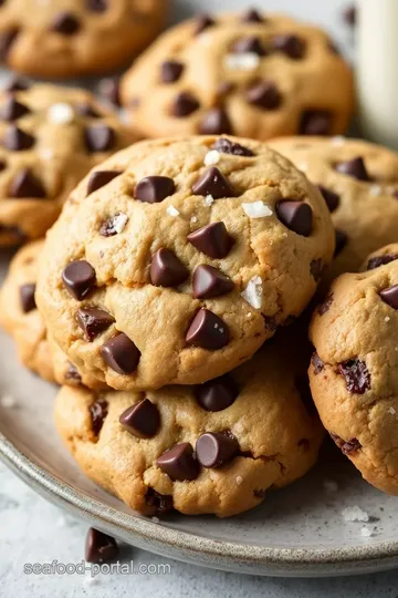 Chocolate Chip and Sea Salt Cookie Recipe presentation