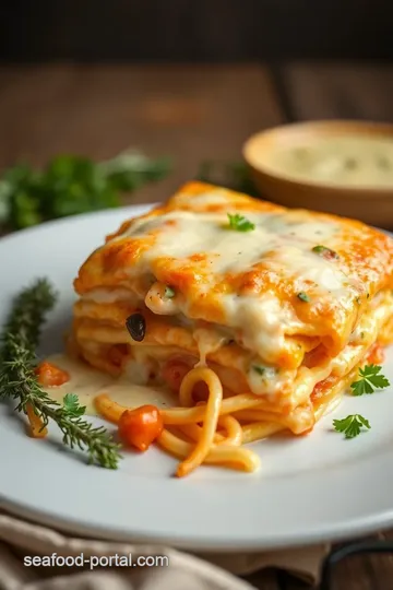 Creamy Seafood Lasagna steps