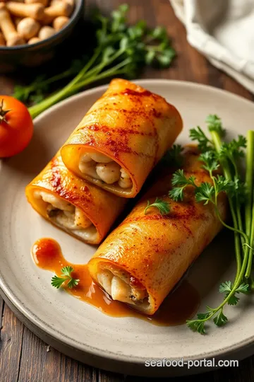 Savory Fish Pastry Rolls ingredients