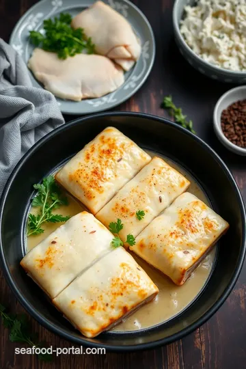 Savory Fish Pastry Rolls steps