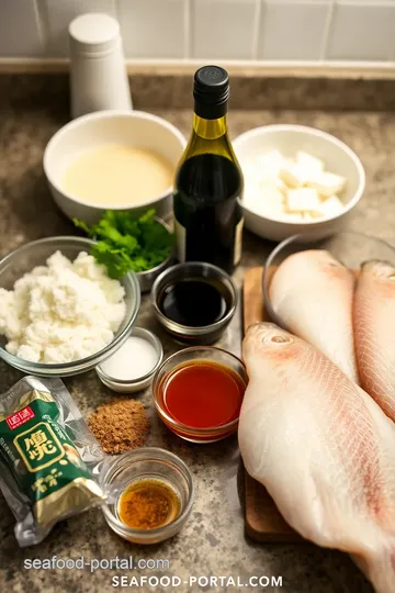 Miso Sea Bass Recipe ingredients