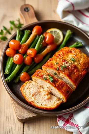 Salmon Loaf Recipe presentation