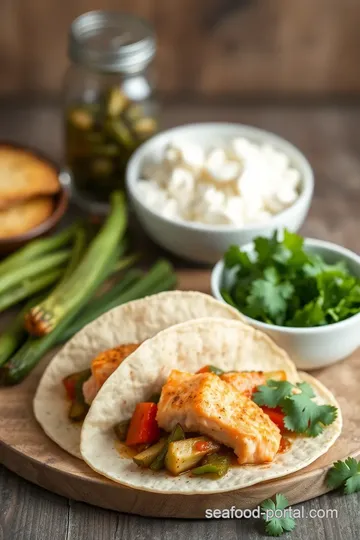 Bake Spicy Salmon Tacos with Roasted Veggies ingredients